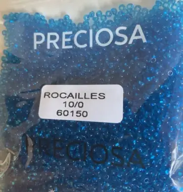 Preciosa Round Seed Beads 60150 10/0 3.5 Oz Square