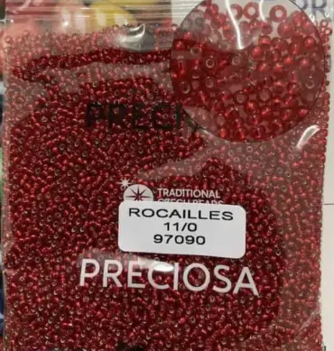 Preciosa Round Seed Beads 97090 11/0 3.5 Oz