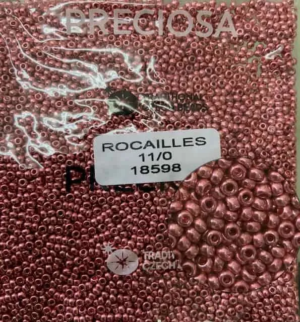 Preciosa Round Seed Beads 18598 11/0 3.5 Oz