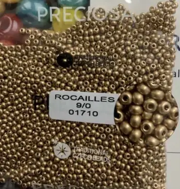 Preciosa Round Seed Beads 01710 9/0 3.5 Oz