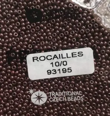 Preciosa Round Seed Beads 93195 10/0 3.5 Oz