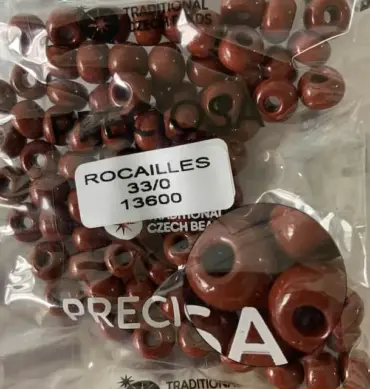 Preciosa Round Seed Beads 13600 33/0 3.5 Oz