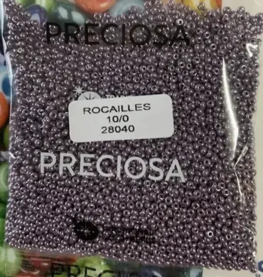 Preciosa Round Seed Beads 28040 10/0 3.5 Oz
