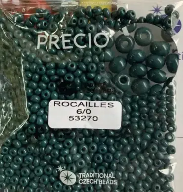 Preciosa Round Seed Beads 53270 6/0  3.5 Oz
