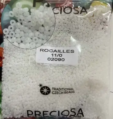 Preciosa Round Seed Beads 02090 11/0 3.5 Oz