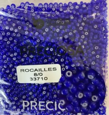 Preciosa Round Seed Beads 33710 8/0 3.5 Oz
