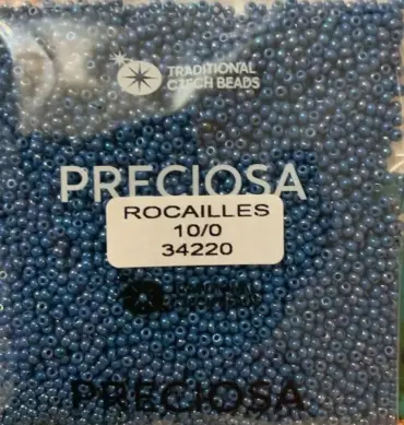 Preciosa Round Seed Beads 34220 10/0 3.5 Oz