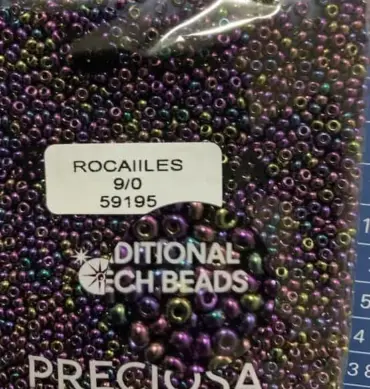 Preciosa Round Seed Beads 59195 9/0 3.5 Oz