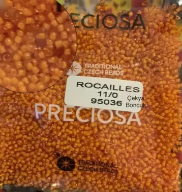 Preciosa Round Seed Beads 95036 11/0 3.5 Oz
