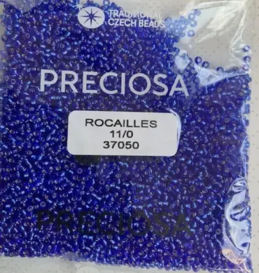 Preciosa Round Seed Beads 37050 11/0 3.5 Oz