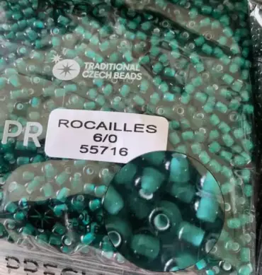 Preciosa Round Seed Beads 55716 6/0 3.5 Oz