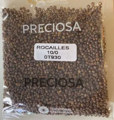 Preciosa Round Seed Beads 0T930 10/0 3.5 Oz
