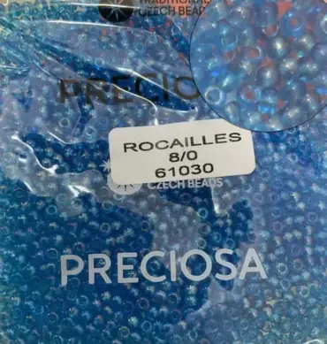 Preciosa Round Seed Beads 61030 8/0 3.5 Oz