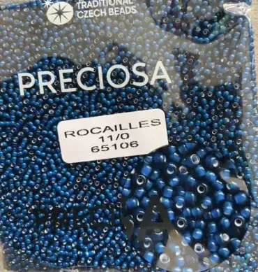 Preciosa Round Seed Beads 65106 11/0 3.5 Oz