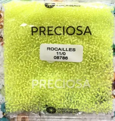Preciosa Round Seed Beads 08786 11/0 3.5 Oz
