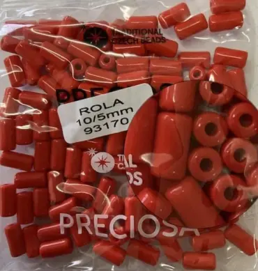 Preciosa Rola Beads 93170 10x5mm 3.5 Oz