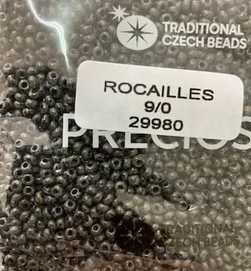 Preciosa Round Seed Beads 29980 9/0 3.5 Oz