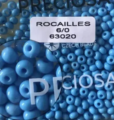 Preciosa Round Seed Beads 63020 6/0 3.5 Oz