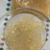 Preciosa Crystal Beads 3mm 10070  Light Topaz 110 Pcs Round - Image 2