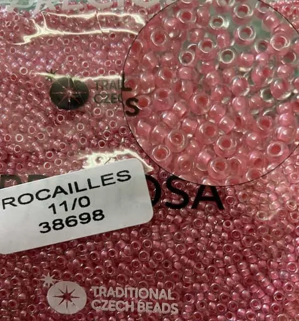 Preciosa Round Seed Beads 38698 11/0 3.5 Oz
