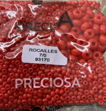 Preciosa Round Seed Beads 93170 7/0 3.5 Oz