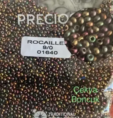 Preciosa Round Seed Beads 01640 9/0 3.5 Oz