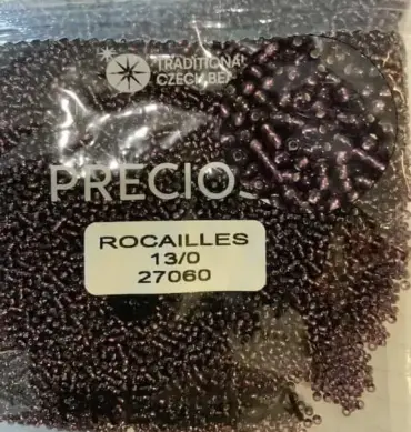 Preciosa Round Seed Beads 27060 13/0 3.5 Oz