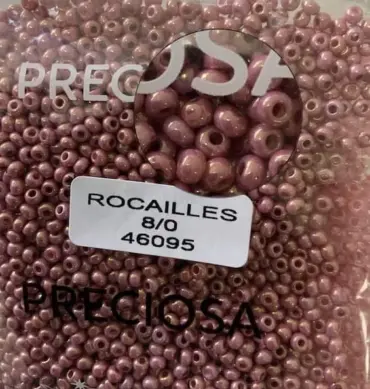 Preciosa Round Seed Beads 46095 8/0 3.5 Oz