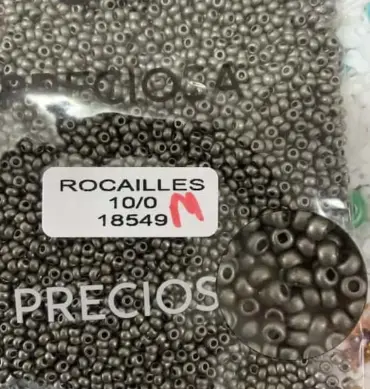 Preciosa Round Seed Beads 18549 10/0 3.5 Oz Matte