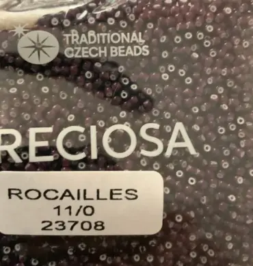 Preciosa Round Seed Beads 23708 11/0 3.5 Oz