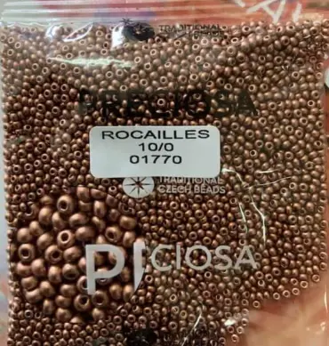 Preciosa Round Seed Beads 01770 10/0  3.5 Oz