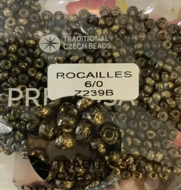 Preciosa Round Seed Beads Z239B 6/0 3.5 Oz