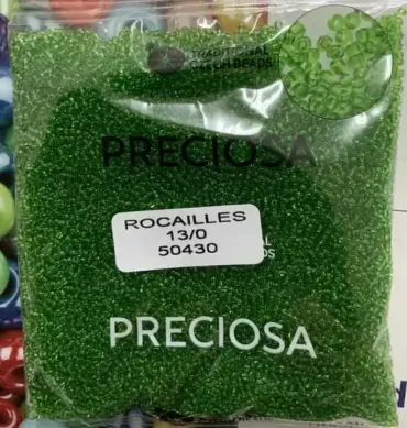 Preciosa Round Seed Beads 50430 13/0 3.5 Oz
