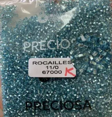 Preciosa Round Seed Beads 67000 11/0 3.5 Oz Square