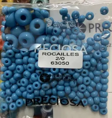 Preciosa Round Seed Beads 63050 2/0 3.5 Oz