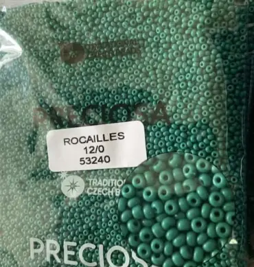 Preciosa Round Seed Beads 53240 12/0 3.5 Oz