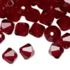 Preciosa Crystal Beads 3mm Red 90090 110 Pcs Pyramid - Image 2