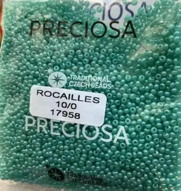 Preciosa Round Seed Beads 17958 10/0 3.5 Oz