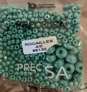 Preciosa Round Seed Beads 68130 4/0 3.5 Oz