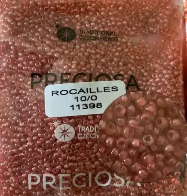 Preciosa Round Seed Beads 11398 10/0  3.5 Oz