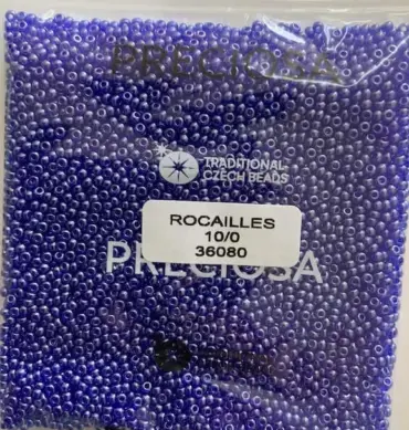 Preciosa Round Seed Beads 36080 10/0 3.5 Oz