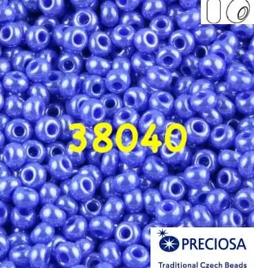 Preciosa Round Seed Beads 38040 5/0 3.5 Oz