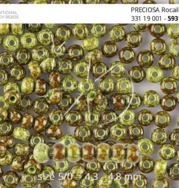 Preciosa Round Seed Beads 59310 9/0  3.5 Oz