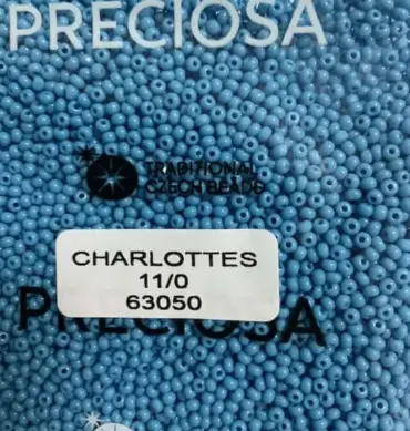Preciosa Charlotte Seed Beads 63050 11/0 3.5 Oz