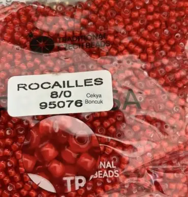 Preciosa Round Seed Beads 95076 8/0 3.5 Oz