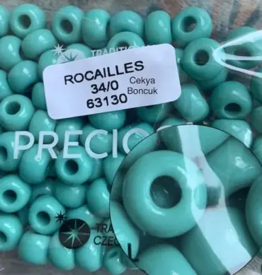 Preciosa Round Seed Beads 63130 34/0 3.5 Oz