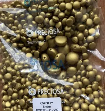 Preciosa Candy Beads 8mm 02010-01720 50 Pcs