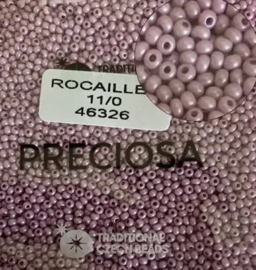 Preciosa Round Seed Beads 46326 11/0  3.5 Oz