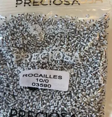 Preciosa Round Seed Beads 03590 10/0 3.5 Oz