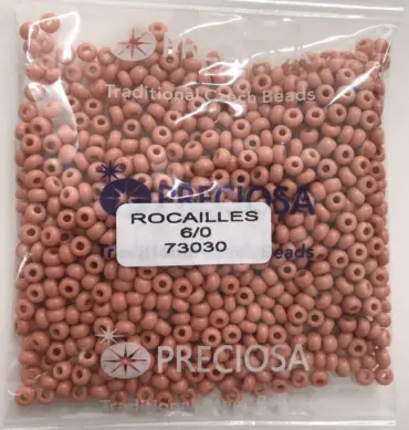 Preciosa Round Seed Beads 73030 6/0 3.5 Oz